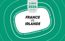 Billet Match rugby France-Irlande 2026