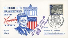 JFK-BE63T9 : 1963 - Carte