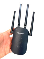 JOOWIN 1200Mbps WiFi Repeater Signal Amplifier Dual Band WiFi Extender 2.4GHz 5G