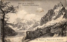 74 CHAMONIX - le chemin de fer