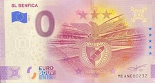 BILLET 0  EURO SL BENFICA  PORTUGAL   2020 NUMERO DIVERS