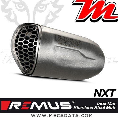 Silencieux remus nxt inox - nxt, mat