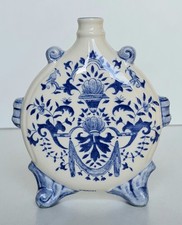 Petite gourde en faïence de