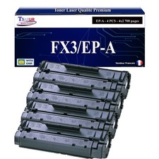 T3AZUR - 4x Toners  (non OEM) compatibles avec Canon FX3 / EP-A  - 2 700 pages