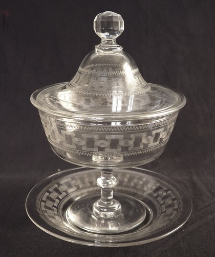 Drageoir compotier cristal - /,