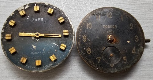 Mécanismes montre soviet - mécanismes, de