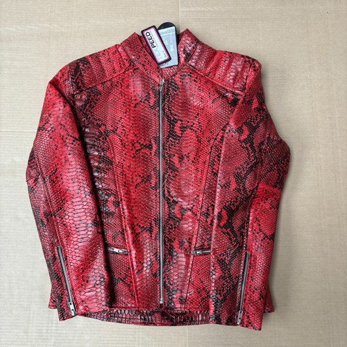 Veste biker casual cuir - biker, en
