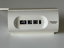 Horloge Vintage  Électrique Sankyo Digital Design Space Âge Années 70 