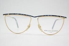 Lunettes Vintage Jean Louis Scherrer Avila Or Bleu Ovale Monture