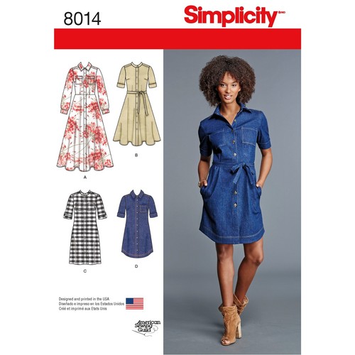 Simplicity 8014 patron - 8014, de