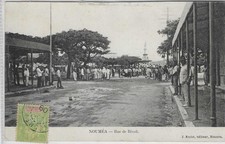 OCEANIE  NOUVELLE-CALEDONIE :   RUE DE RIVOLI . RACHE EDITEUR NOUMEA