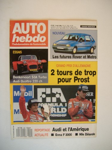 Auto hebdo 687 audi - n°687, 90