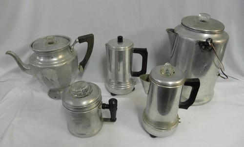 Vintage aluminum stainless - aluminum, &
