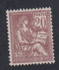 (FR1) Timbre n°113 - 20c