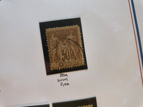 Anciens timbres français