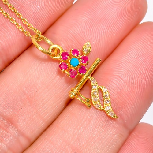 Collier pendentif krishna - pendentif, en