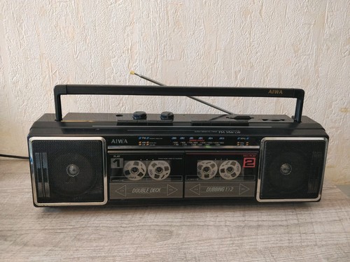 Boombox ghettoblaster aiwa - ghettoblaster,