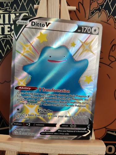 Carte pokemon card ditto - carte,