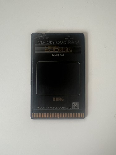 Korg mcr ram - korg,