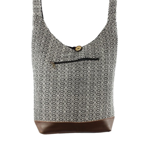 Sac bandoulière tissé - bandoulière,