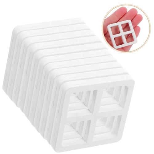 Pcs mini fenêtres - 10, bois