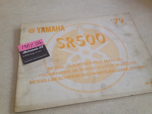 Yamaha sr500 3h1 1979 500 - yamaha,