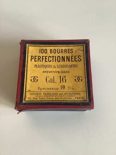 Ancienne boîte bourres - ancienne, pour