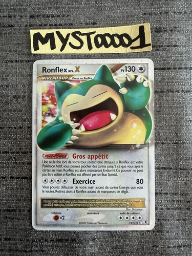 Carte pokémon ronflex niv - ronflex, x