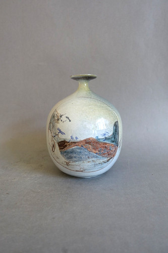 Vase boule col rétréci - rétréci, en