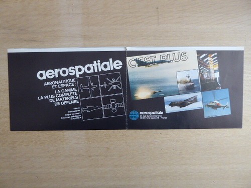 1984 pub aerospatiale - 8/1984,