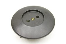 Ancienne Prise Bakélite Ronde
