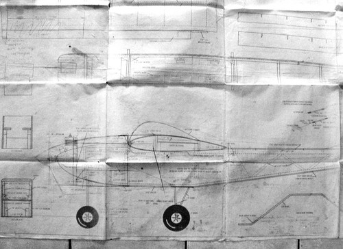 Plan avion vintage acro the - rc,