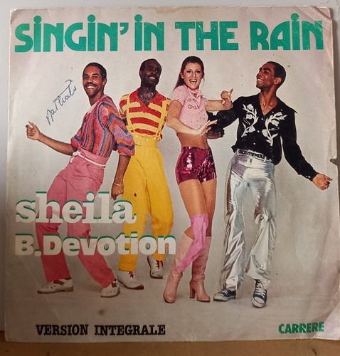 Disque vinyle tours sheila - disque, 45