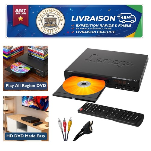 Lemega playhd lecteur dvd - playhd,