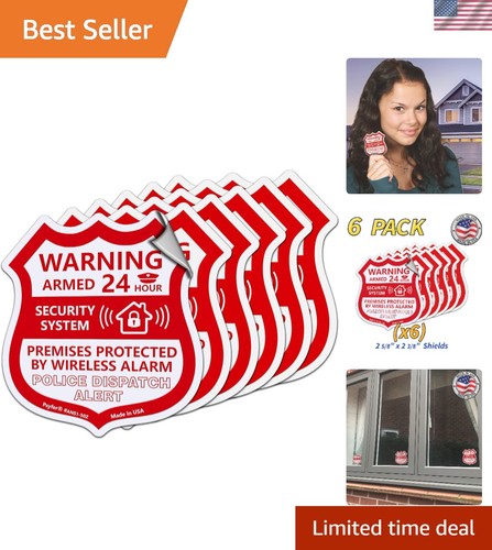 Pack red white alarm - 6,