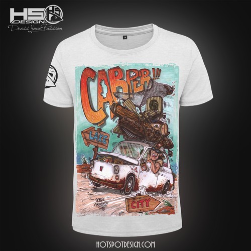 Shirt carper hotspot - "carper",