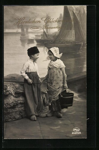 Carte postale photo amag - postale,
