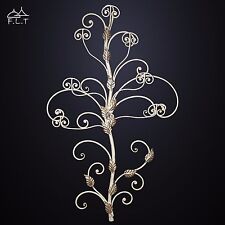 Porte-Manteau Murale 7 Places En Fer Forgé À La Main