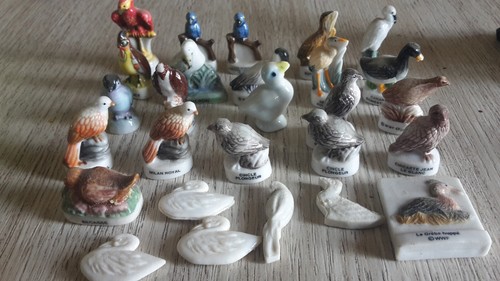 Feves oiseaux lot 27 - de,