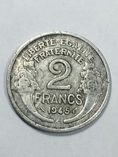 Monnaie France 2 Francs Morlon 1945 C (9-15)