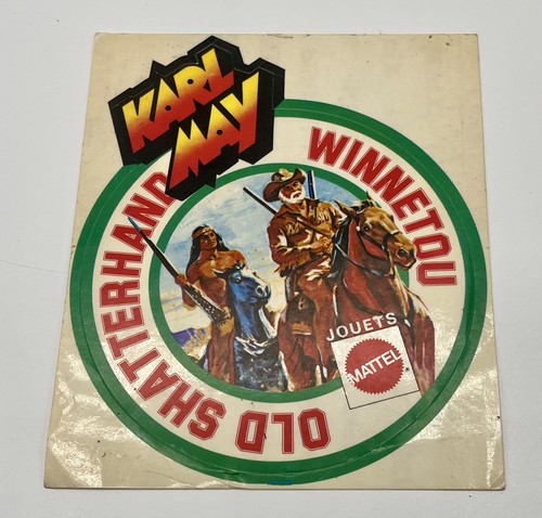 Autocollant karl may old - karl,
