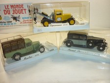 1/43  SOLIDO AGE D'OR LOT DE 3