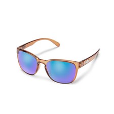 SUNCLOUD Loveseat Sunglasses - Tortoise - Sienna Mirror