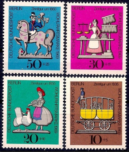 Allemagne 1969 jouets - b,