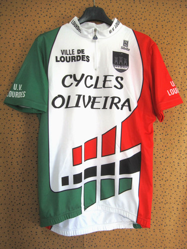 Maillot cycliste lourdes - maillot, uv