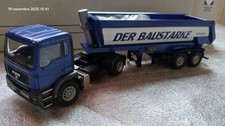 CONRAD camion MAN TG + remorque benne 1/50 truck LKW no tekno joal nzg wsi 1/43