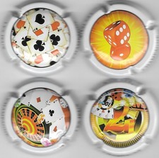 capsules de champagne      .   GERARD   CLEMENT  .    LES JEUX .