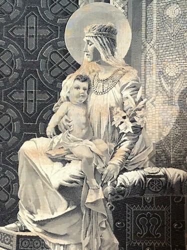 Tableau soie tissée - soie, d'aprés