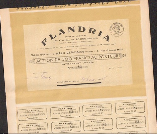 Très rare flandria - rare,