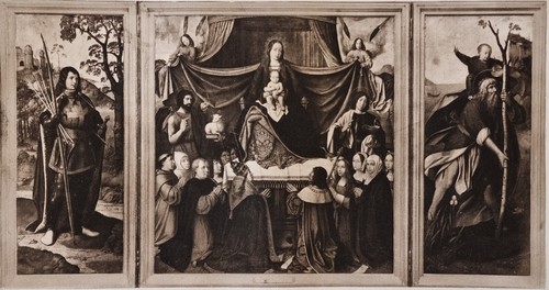 Grande gravure xixème - grande,
